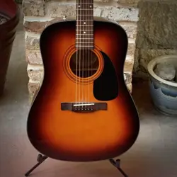 2010 FENDER DG-60 SBST DREADNOUGHT ACOUSTIC GUITAR