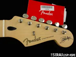 FENDER BUDDY GUY STRATOCASTER STRAT NECK W TUNERS MAPLE 