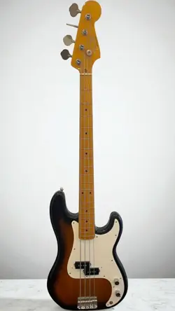 FENDER JAPAN PRECISION BASS SUNBURST WITH GIG BAG