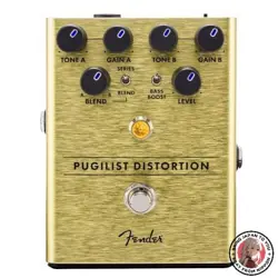 NEW FENDER PUGILIST DISTORTION PEDAL (BATTERIES NOT INCLUDED)