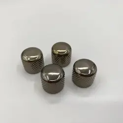 4PCS BLACK NICKEL GUITAR BASS CONTROL KNOBS FIT MUSICMAN,DEAN,IBANEZ,FENDER,ESP