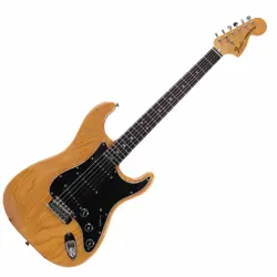 USED FENDER USA STRATOCASTER NATURAL 1980 ELECTRIC GUITAR NO.RG2768