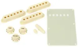 FENDER GUITAR PARTS STRATOCASTER ACCESSORY KITS AGED WHITE 0991368000