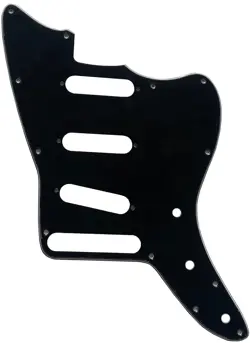 NEW FOR US FENDER AMERICAN SPECIAL JAZZMASTE SSS GUITAR PICKGUARD,3 PLY BLACK