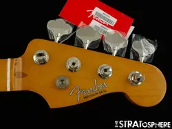 FENDER VINTERA II 50S RI P BASS NECK +TUNERS PRECISION LATE 50S 