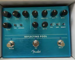 023-4546-000 FENDER REFLECTING POOL DELAY & REVERB ELECTRIC GUITAR PEDAL