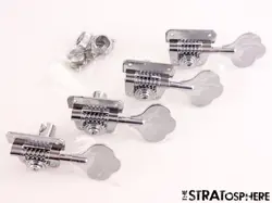 FENDER VINTERA II 70S TELE BASS TUNERS TUNING PEGS GUITAR PARTS TELECASTER BASS.