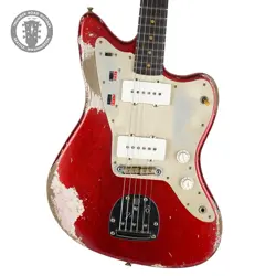 NEW FENDER CS LEVI PERRY JAZZMASTER HEAVY RELIC AGED CANDY APPLE RED