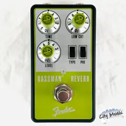 USED FENDER BASSMAN REVERB GUITAR EFFECTS PEDAL â™«