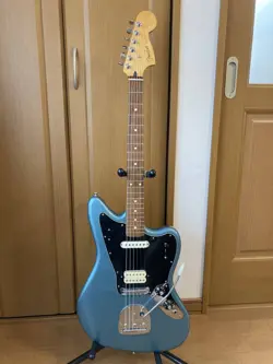 ELECTRIC GUITAR FENDER PLAYER JAGUAR PAU FERRO FINGERBOARD MADE IN MEXICO & CASE