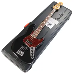 USED FENDER USA FSR AMERICAN DELUXE JAZZ BASS RW BLACK (2013)