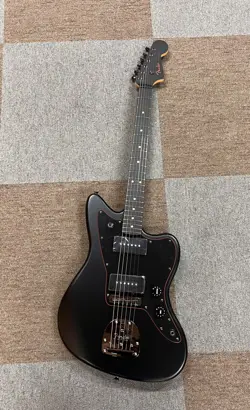 FENDER MADE IN JAPAN LIMITED HYBRID II JAZZMASTER, NOIR, ROSEWOOD FINGERBOARD, B