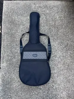 FENDER DELUXE GUITAR CARRY CASE GIG BAG BACKPACK BLACK