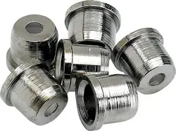 GENUINE FENDER GUITAR AM SRS AMERICAN CHROME TELECASTER/TELE FERRULES PACK OF 6