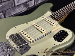 FENDER CUSTOM SHOP 2024 LIMITED BASS VI JOURNEYMAN RELIC SAGE GREEN METALLIC NEW