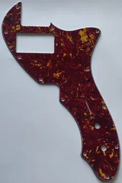 FOR FIT FENDER TELECASTER THINLINE/TELE 69 PAF GUITAR PICKGUARD RED TORTOISE