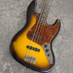 FENDER CUSTOM SHOP 1964 JAZZ BASS RELIC 2-TONE SUNBURST USED