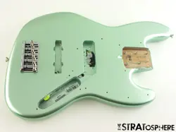 FENDER AMERICAN PROFESSIONAL II JAZZ BASS V 5 STRING BODY + HARDWARE SURF GREEN