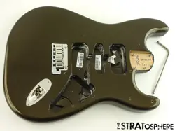 FENDER AMERICAN ULTRA II STRATOCASTER STRAT BODY W/ HARDWARE USA TEXAS TEA