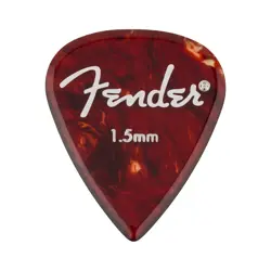 NEW FENDER AERO ACRYLIC PICKS - 1.5MM - 6 PACK