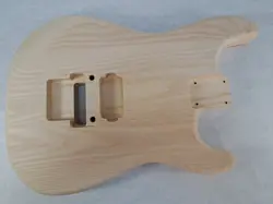ASH HXX GUITAR BODY - FOR FENDER STRAT STRATOCASTER NECK FLOYD ROSE J2172