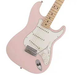 FENDER JUNIOR COLLECTION STRATOCASTER SATIN SHELL PINK WITH GIG BAG