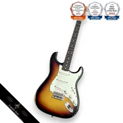 FENDER CUSTOM SHOP 1960 STRATOCASTER RELIC 3TONE SUNBURST 2013