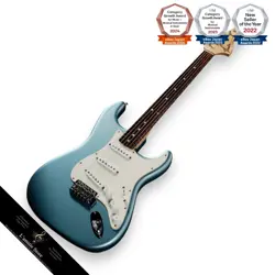 FENDER CUSTOM SHOP TEAM BUILT 1966 STRATOCASTER NOS ICE BLUE METALLIC