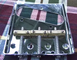 GOTOH JAPAN BRASS SADDLE BRIDGE FOR FENDER TELECASTER ELECTRIC GUITAR