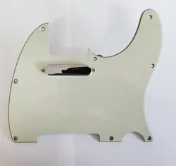 GENUINE FENDER TELE TELECASTER GUITAR PICKGUARD MINT GREEN W PLAYER II NECK PUP