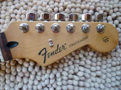 GENUINE FENDER STANDARD MIM STRATOCASTER NECK TUNERS ROSEWOOD FINGERBOARD GREAT!