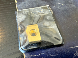 NOS 1970'S FENDER BRASSWORKS BRASS BASS STRING TREE FITS CHARVEL PREPRO