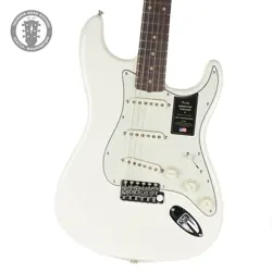 NEW FENDER AMERICAN VINTAGE II 1961 STRATOCASTER OLYMPIC WHITE