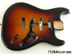 USA FENDER SRV STEVIE RAY VAUGHAN STRATOCASTER BODY, SUNBURST 3TS