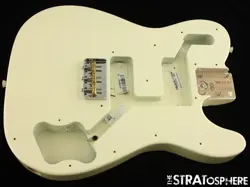 USED FENDER AMERICAN PROFESSIONAL II TELE DELUXE BODY & HARDWARE OLYMPIC WHITE