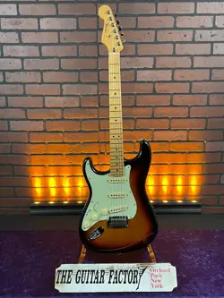 2022 FENDER PLAYER PLUS STRATOCASTER, LEFT-HAND, MAPLE FINGERBOARD, 3-COLOR S...