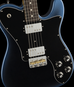 FENDER AMERICAN PROFESSIONAL II TELECASTER DELUXE ELECTRIC GUITAR - DARK NIGHT W