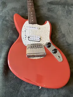 KURT COBAIN 2021 FENDER SIGNATURE JAG-STANG FIESTA RED