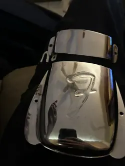 ORIGINAL 1968 1969 FENDER JAZZ BASS PICK UP COVERS NICE WITH ORIGINAL SCREWS TOO