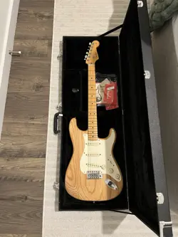2018 FENDER AMERICAN PERFORMER RAW ASH STRATOCASTER LIMITED EDITION MADE IN USA