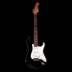 STRATOCASTER BLACK WITH