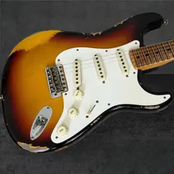 2024 FENDER CUSTOM SHOP '59 STRATOCASTER HEAVY RELIC - CHOCOLATE 3-TONE SUNBURST