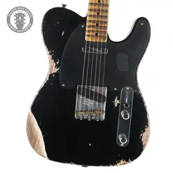 NEW FENDER CUSTOM SHOP 1951 HEAVY RELIC NOCASTER BLACK