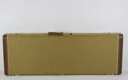 2016 FENDER STEVIE RAY VAUGHN SRV STRATOCASTER TWEED CASE ORANGE INTERIOR