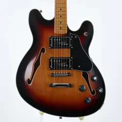 ELECTRIC GUITAR SQUIER BY FENDER CLASSIC VIBE STARCASTER 3 TONE SUNBURST USED