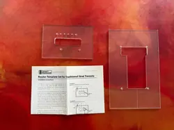 STEWMAC ROUTER SET FOR TRADITIONAL STRAT TREMOLO | FENDER STRAT TEMPLATE