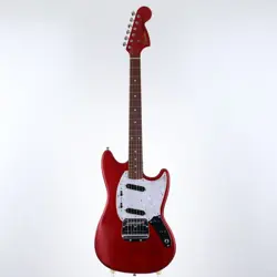 USED 2007-2010 FENDER JAPAN MG69/MH CAR RED MIJ MUSTANG RELIC 3.23KG W/GB