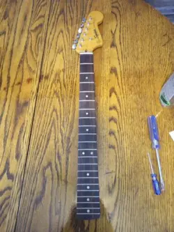 2023 FENDER SQUIER CLASSIC VIBE 60S JAZZMASTER NECK & TUNERS GUITAR NECK