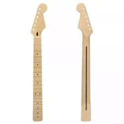 STAINLESS 22 FRETS ST GUITAR NECK CANADA MAPLE FRETBOARD FOR FENDER STRAT PART