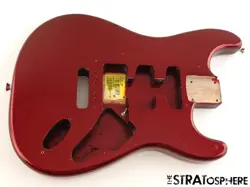 FOR REPAIR FENDER SQUIER CLASSIC VIBE 60S STRAT BODY CANDY APPLE RED 25% OFF.